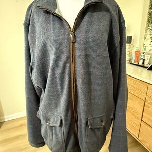 Bobby Jones Navy Zip-Up Jacket